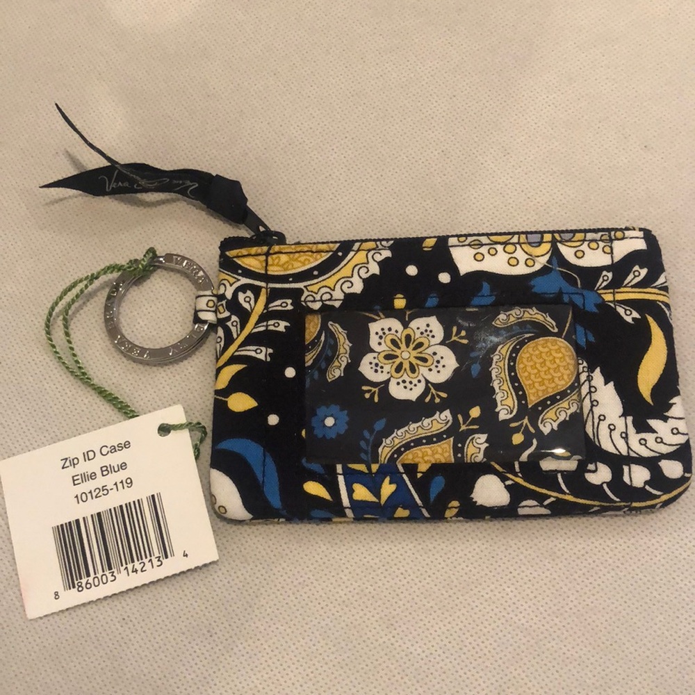 NWT Vera Bradley Zip ID Case